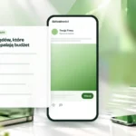 Telefon z reklamą i lista pięciu błędów w kampaniach Meta Ads
